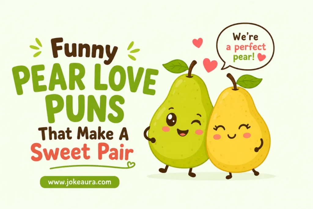 Pear Love Puns That Make A Sweet Pair