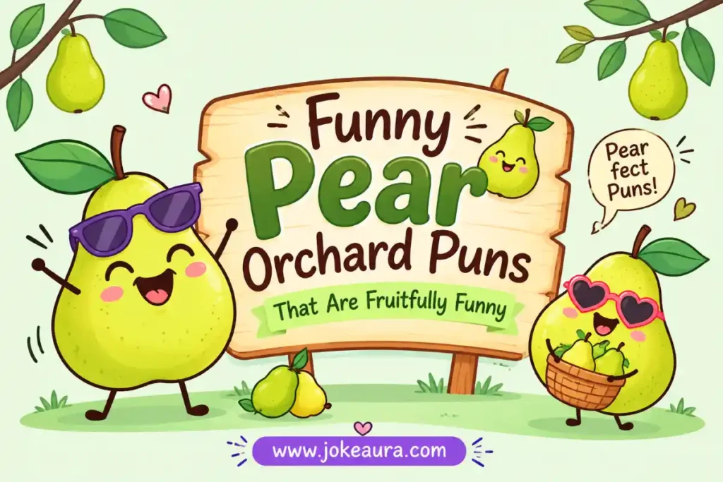 Pear Orchard Puns That Are Fruitfully Funny