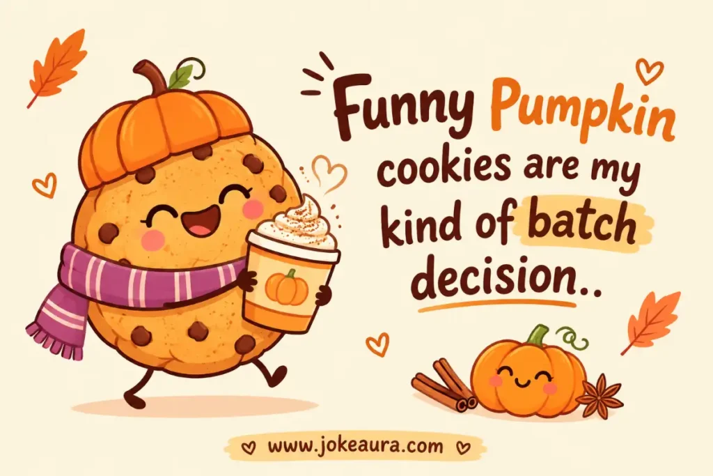 Pumpkin cookies are my kind of batch decision.