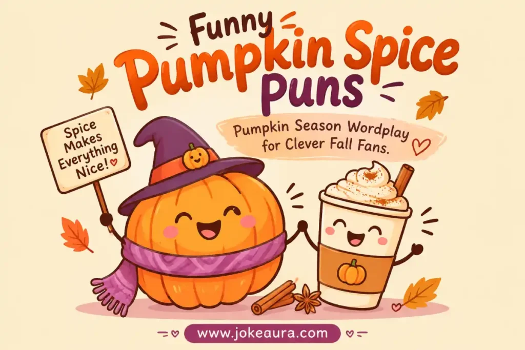 Pumpkin Season Wordplay for Clever Fall Fans
