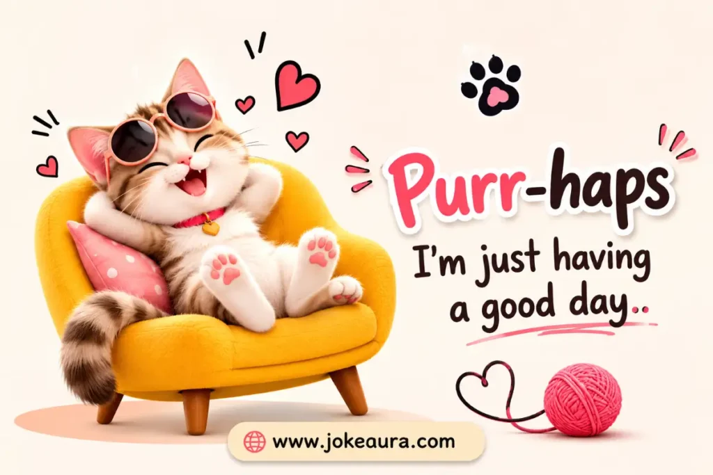 Purr-haps I’m just having a good day.