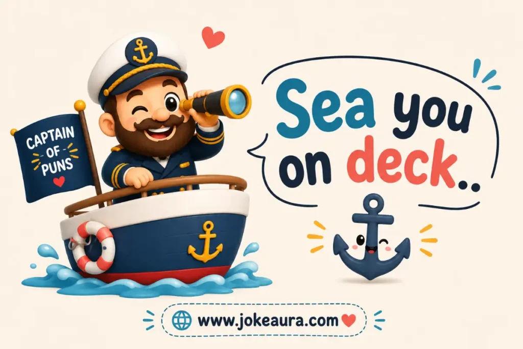 Sea you on deck.