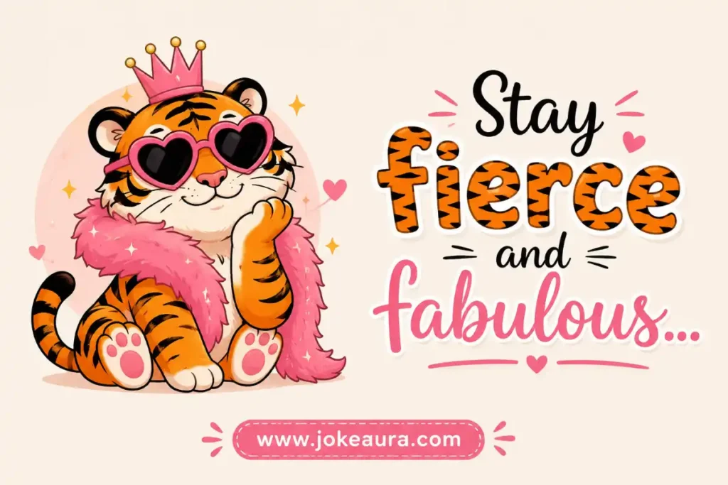 Stay fierce and fabulous.