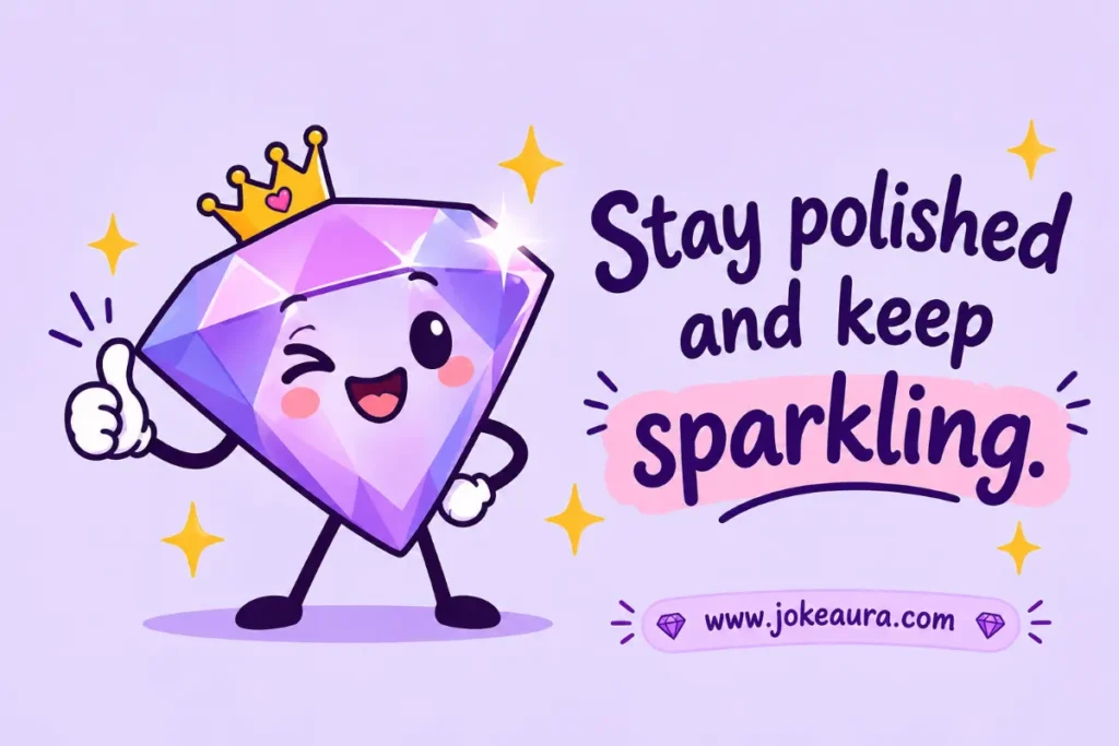 Stay polished and keep sparkling.