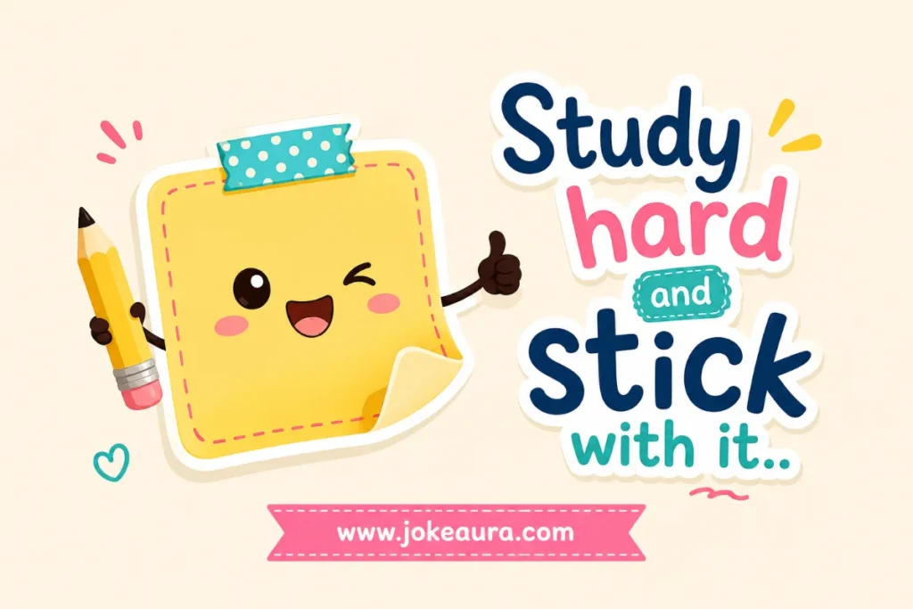 Study hard and stick with it.