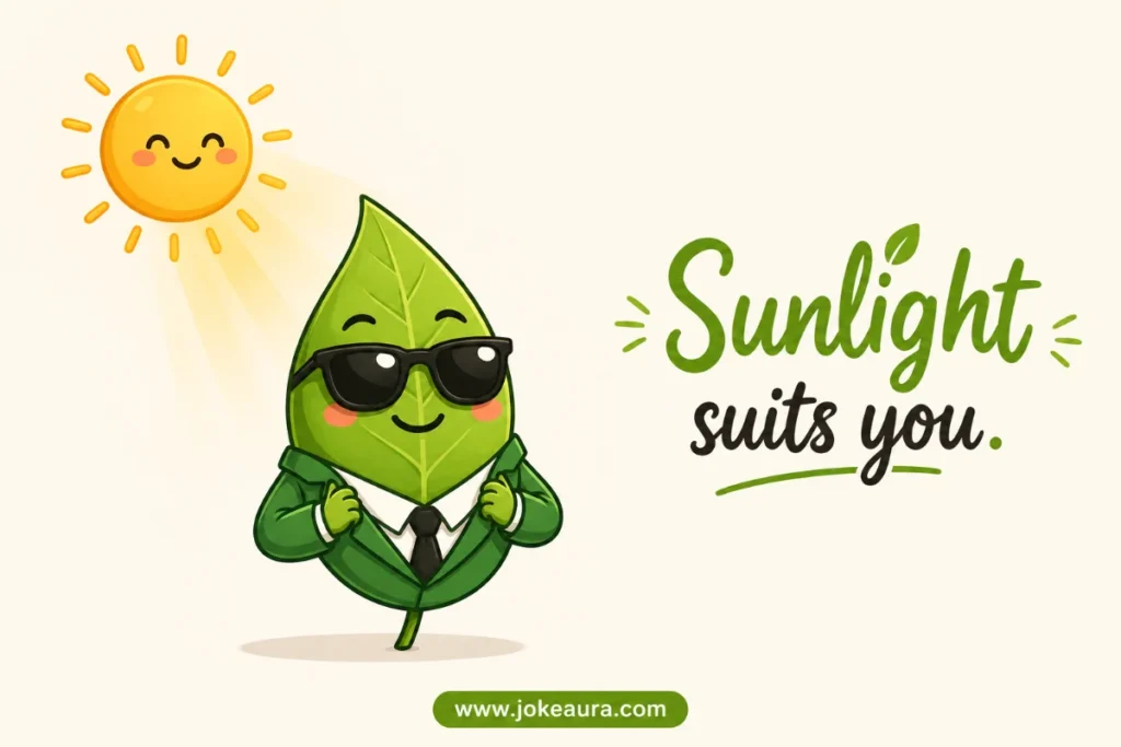 Sunlight suits you