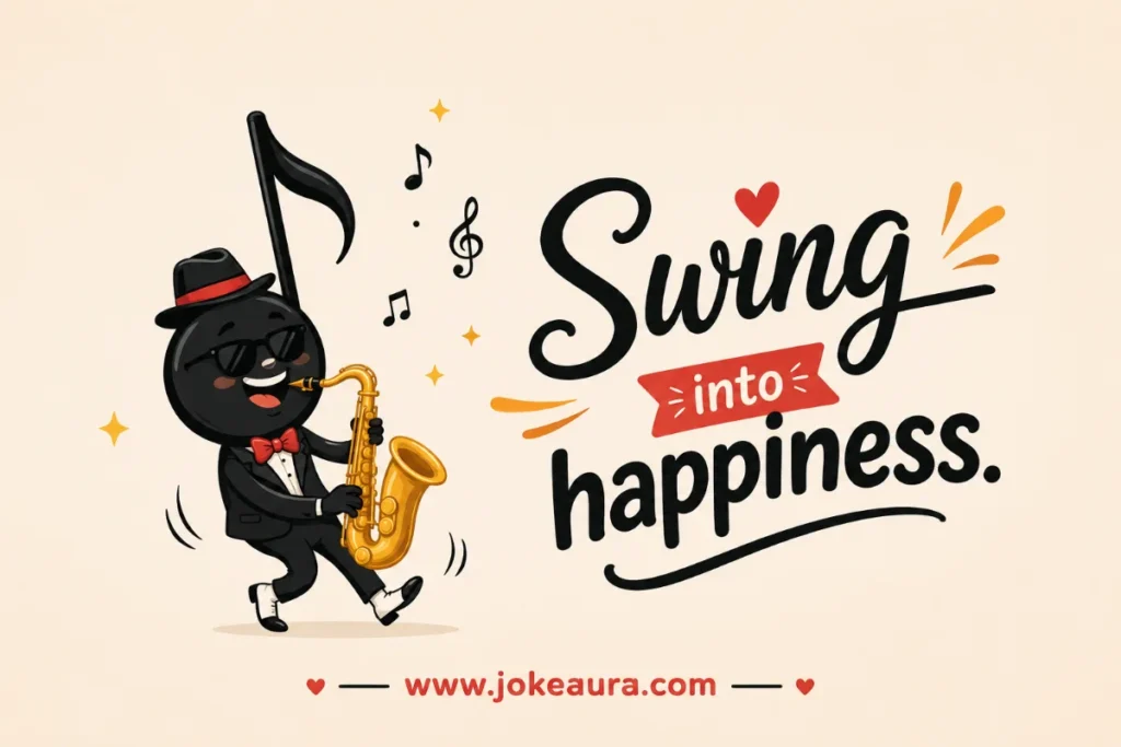 Swing into happiness.