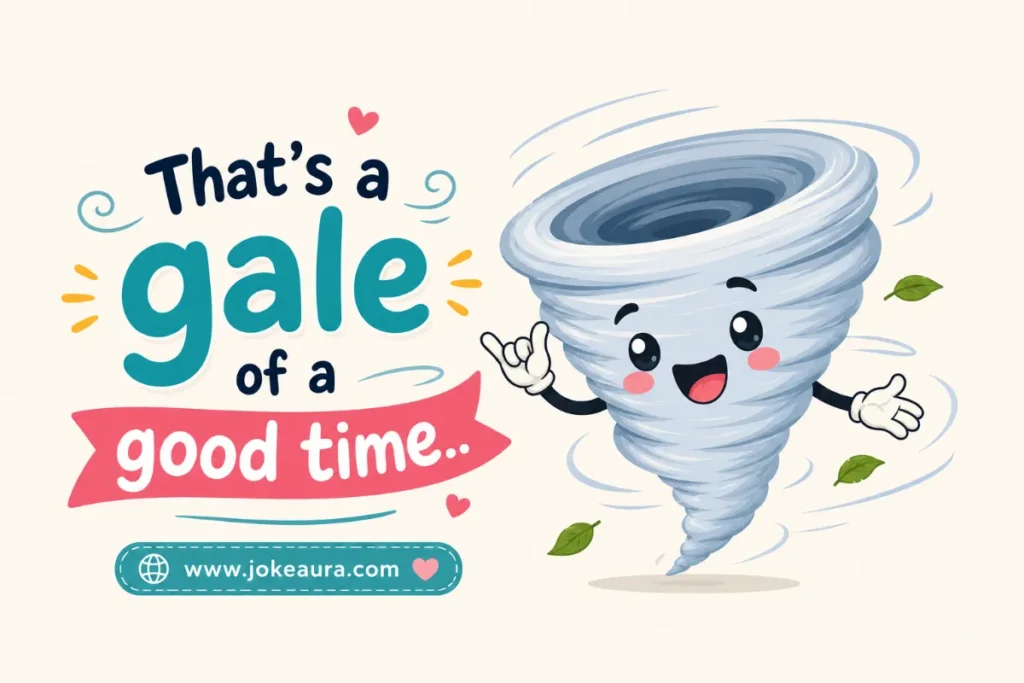 That's a gale of a good time.