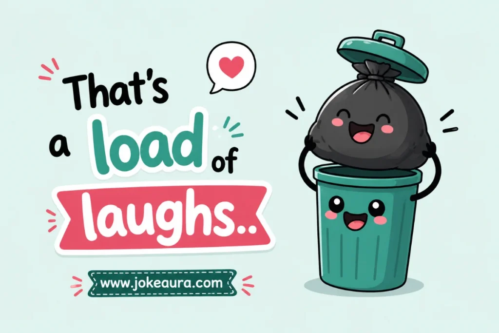 That's a load of laughs.
