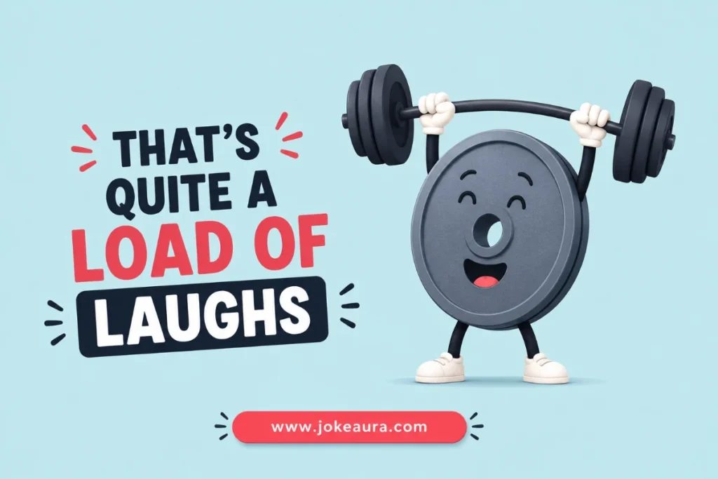 That's quite a load of laughs.