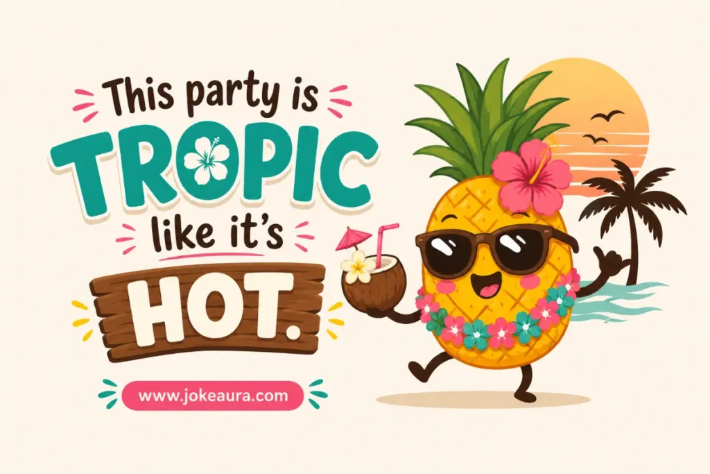 This party is tropic like it's hot.