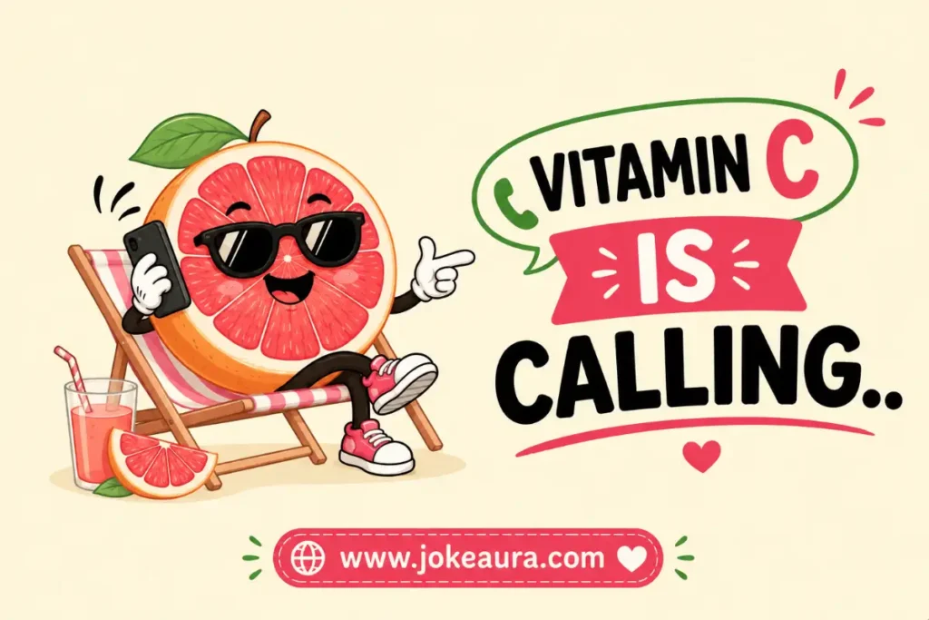 Vitamin C is calling.
