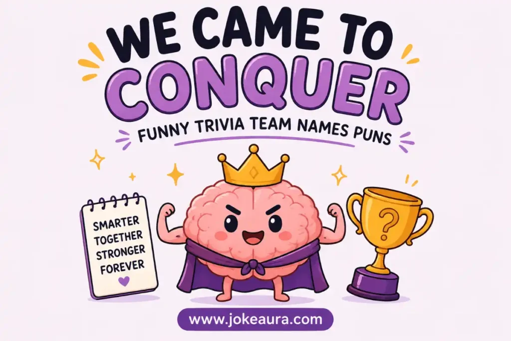 We Came to Conquer