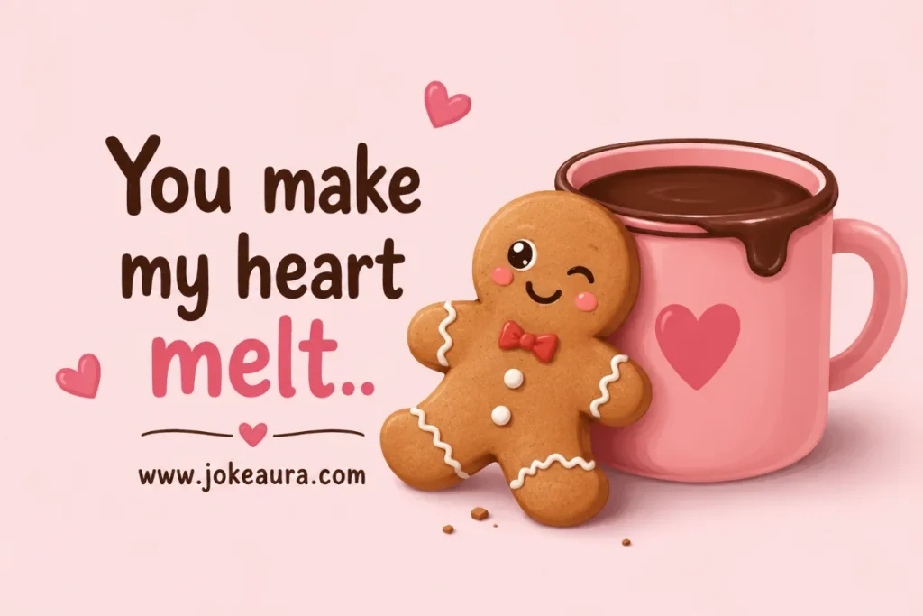You make my heart melt.