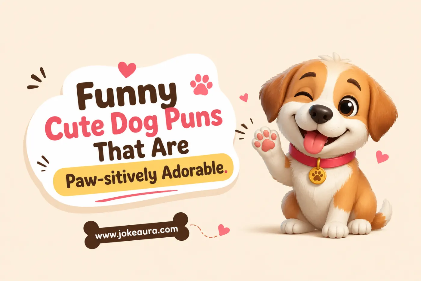 Funny Cute Dog Puns That Are Paw-sitively Adorable