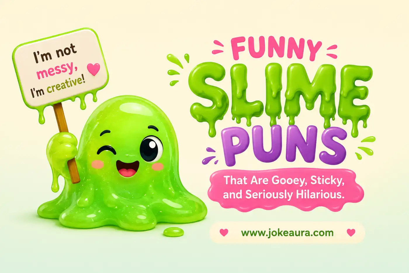Funny Slime Puns That Are Gooey, Sticky, and Seriously Hilarious