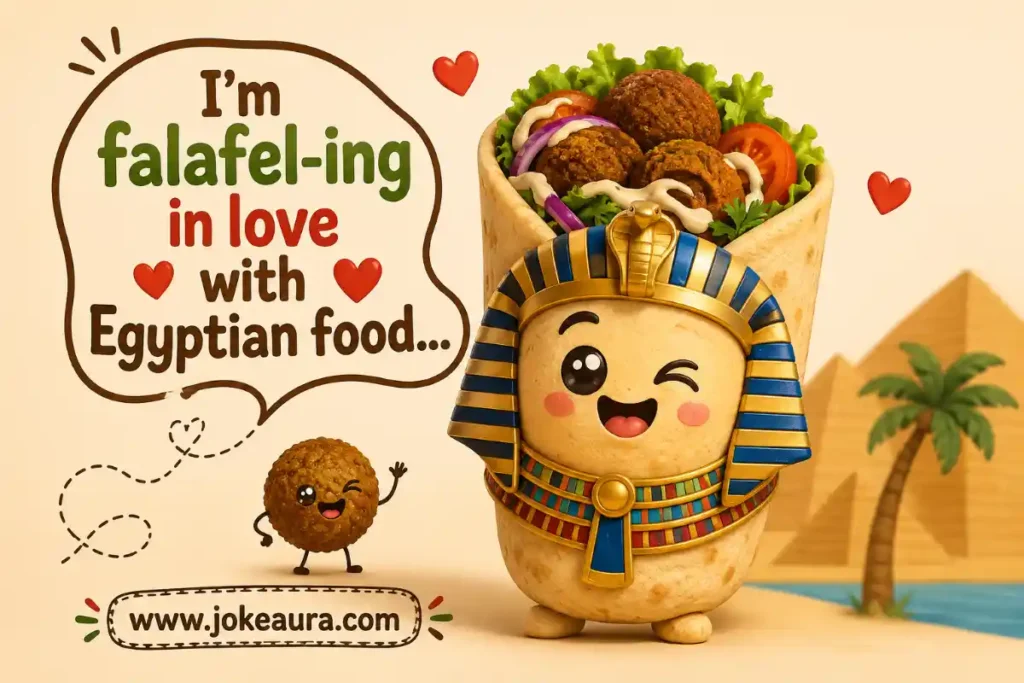 I’m falafel-ing in love with Egyptian food.