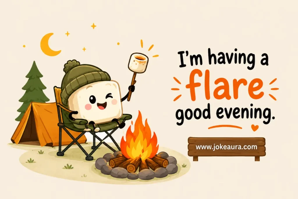 I’m having a flare good evening.
