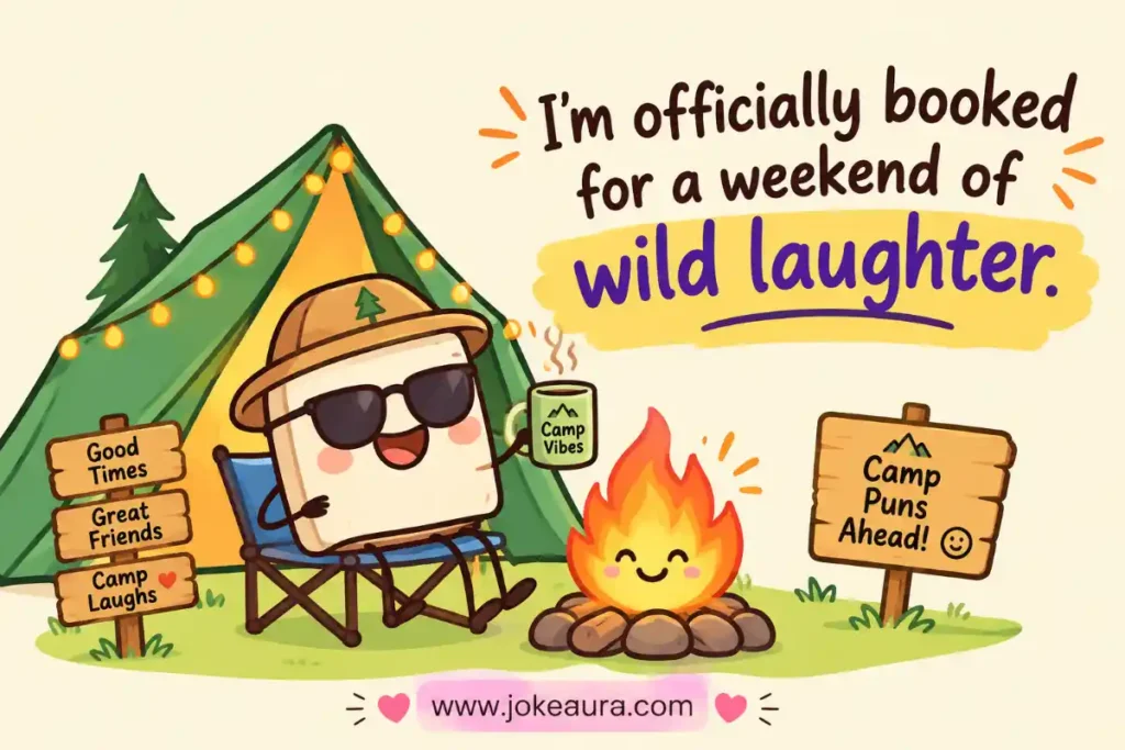 I’m officially booked for a weekend of wild laughter.
