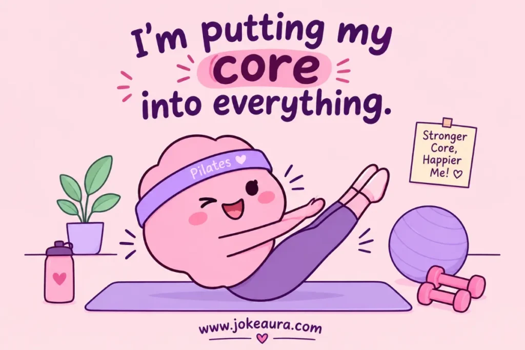Pilates beginner status: officially under construction.