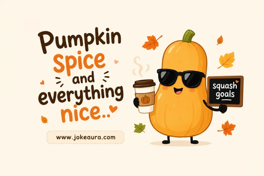 Pumpkin spice and everything nice.