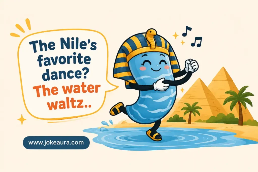 The Nile’s favorite dance? The water waltz.
